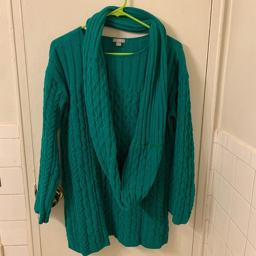 J Jill sweater and scarf set **3 for 35$